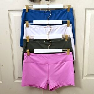 ⏱️ Tough Mode Solid Compression Shorts (4-Pairs)